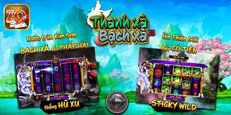 Giới thiệu về game slot Thanh xà bạch xà